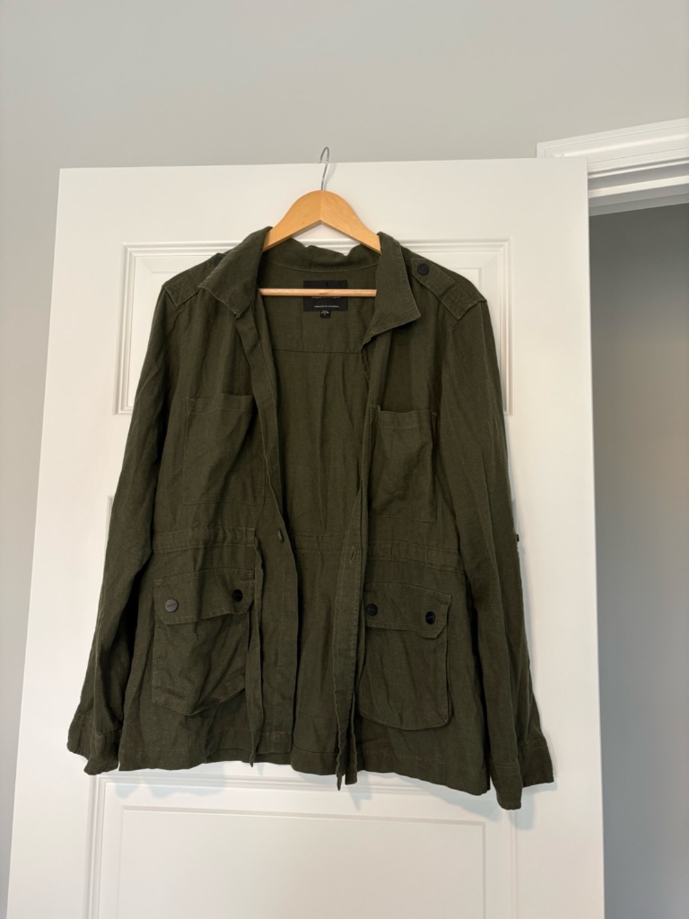Sanctuary Military Field Jacket in Olive Women’s Size Large